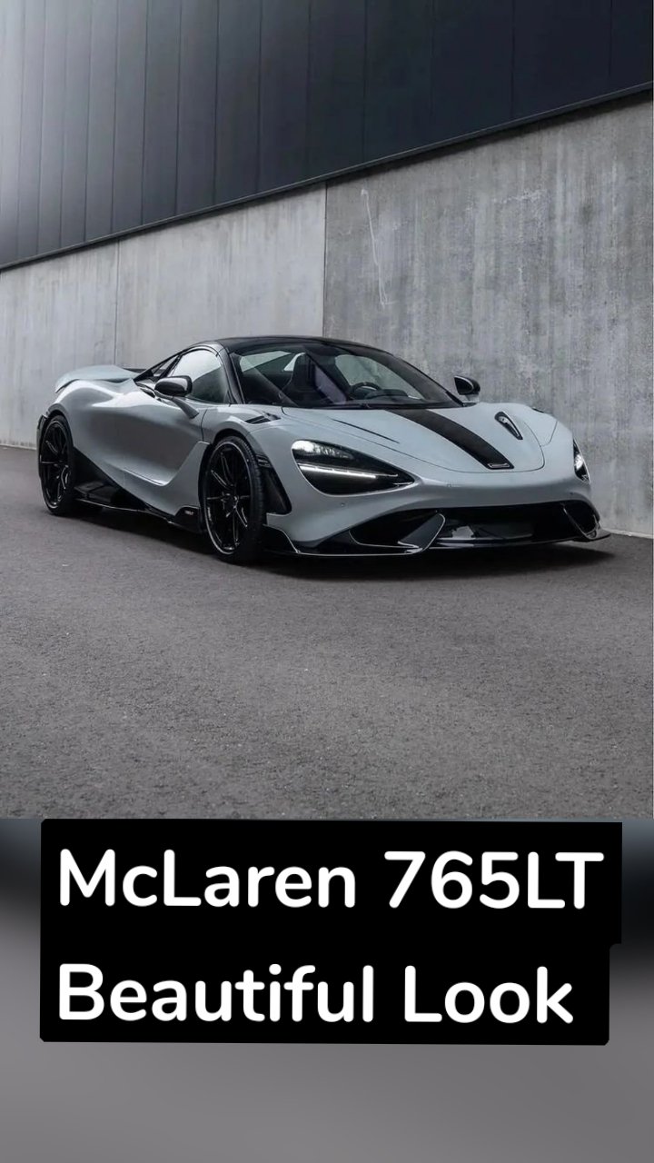 McLaren 765LT Beautiful Look 
